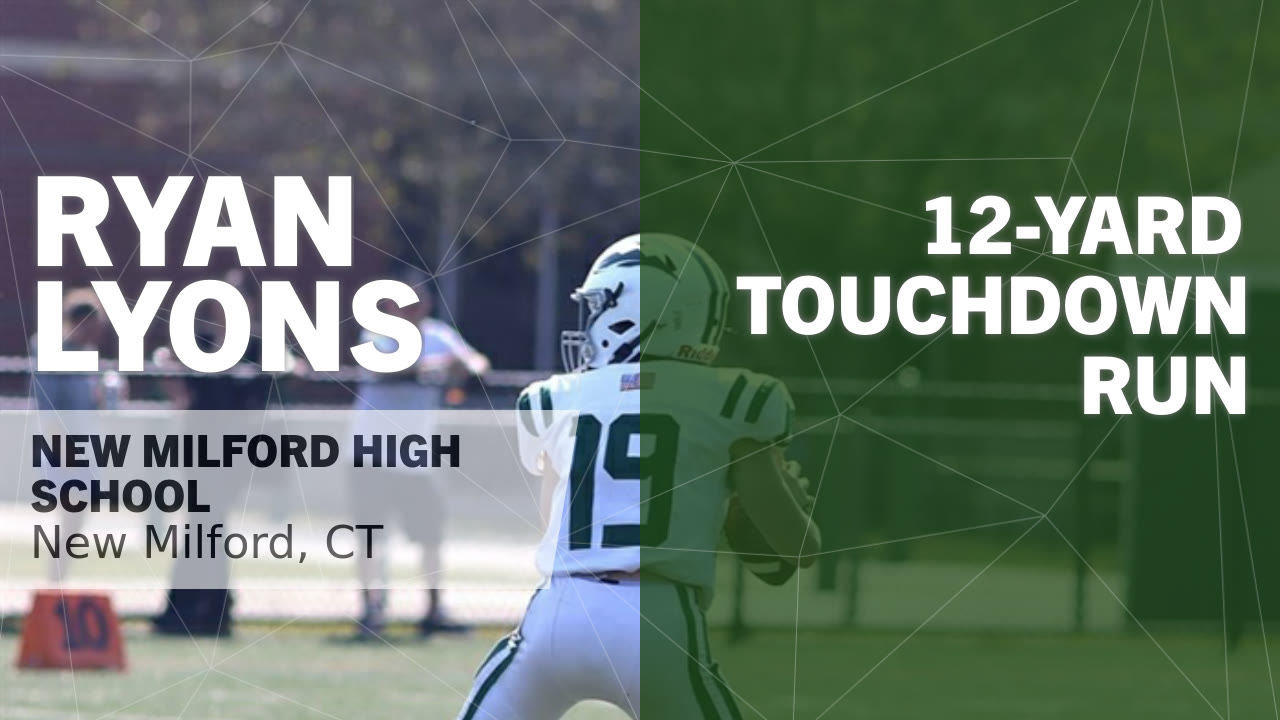 12-yard Touchdown Run vs Hillhouse - Ryan Lyons highlights - Hudl