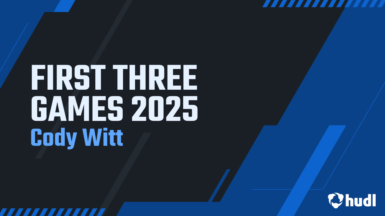 First three varsity games 2025