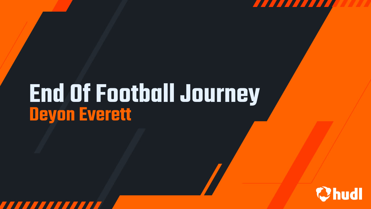 End Of My Football Journey 