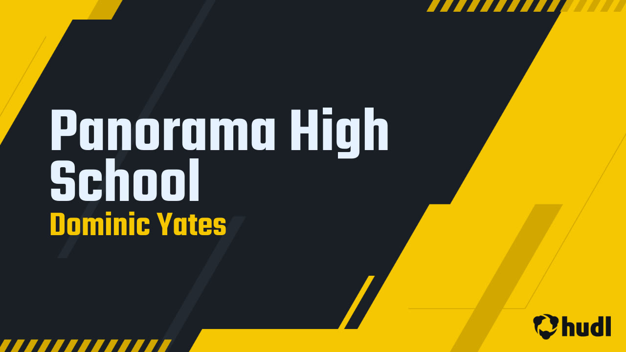 Panorama High School - Dominic Yates highlights - Hudl