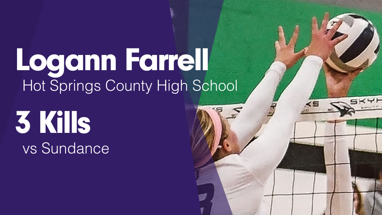3 Kills vs Sundance - Logann Farrell highlights - Hudl