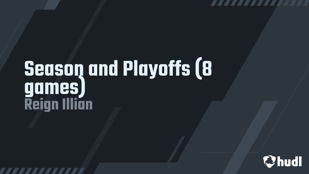 Reign Illian - Full Season + 1 Playoff Game - Highlights (2,507 yards, 30 Total TDs)