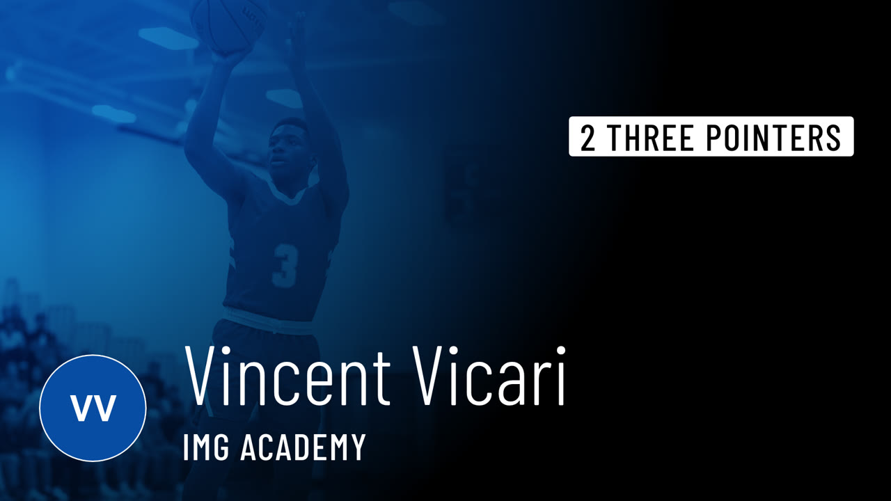 2 Three Pointers vs TAP Hoops - Vincent Vicari highlights - Hudl
