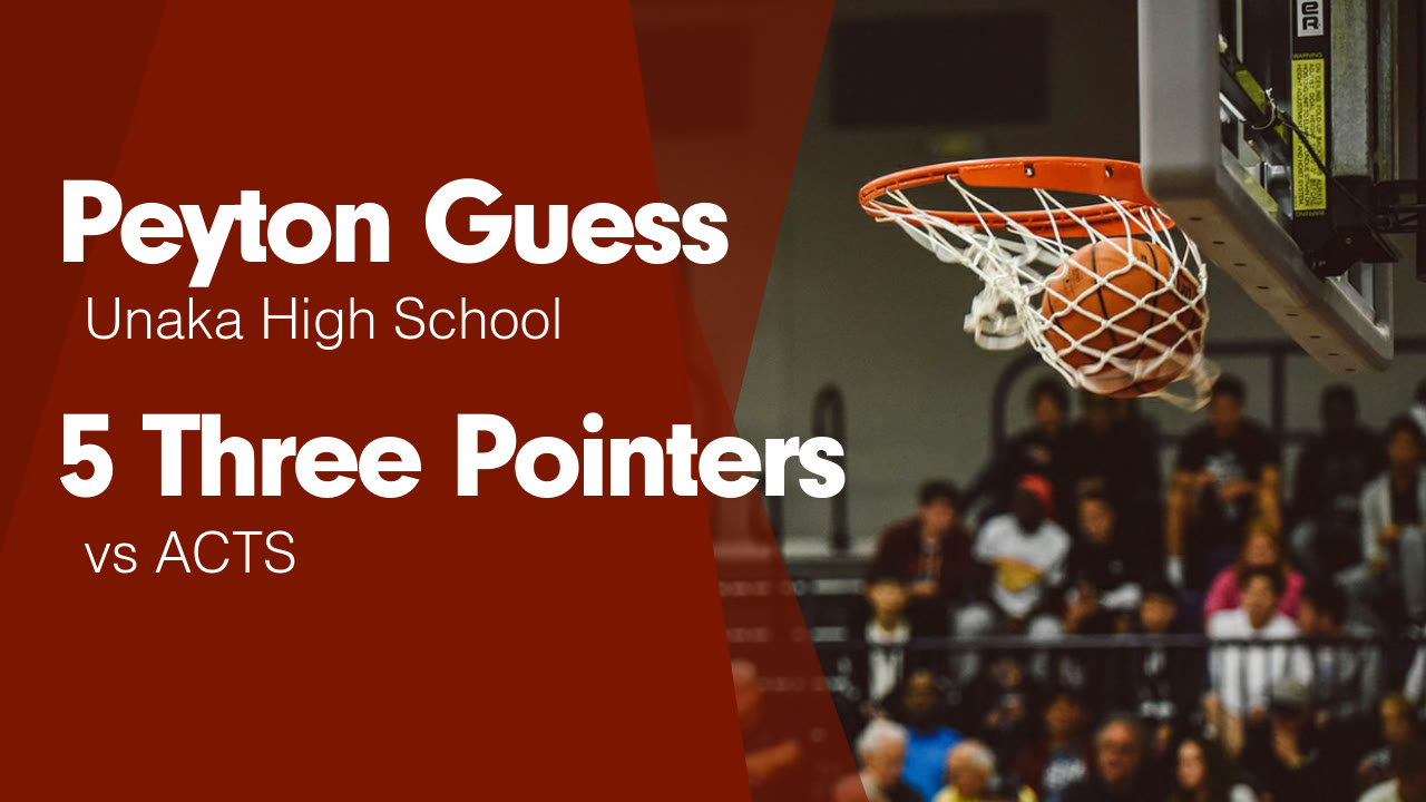 5 Three Pointers vs ACTS - Peyton Guess highlights - Hudl