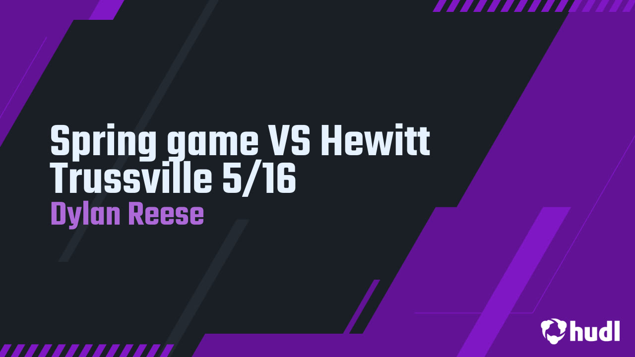 Spring Game 2024 Vs. Hewitt Trussville