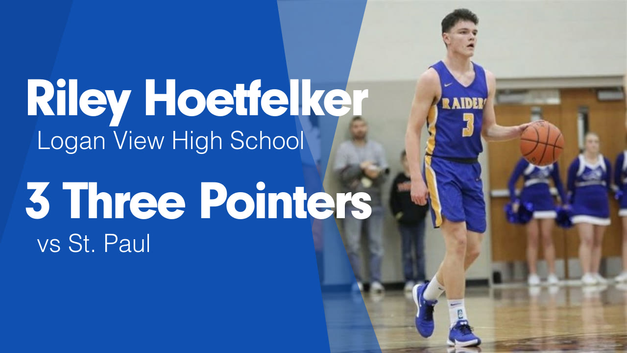 Riley Hoetfelker's (Hooper, NE) Video "3 Three Pointers vs St. Paul
