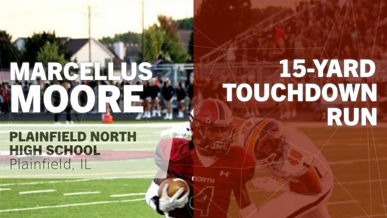 Plainfield North Hs Football Video 15 Yard Touchdown Run Vs