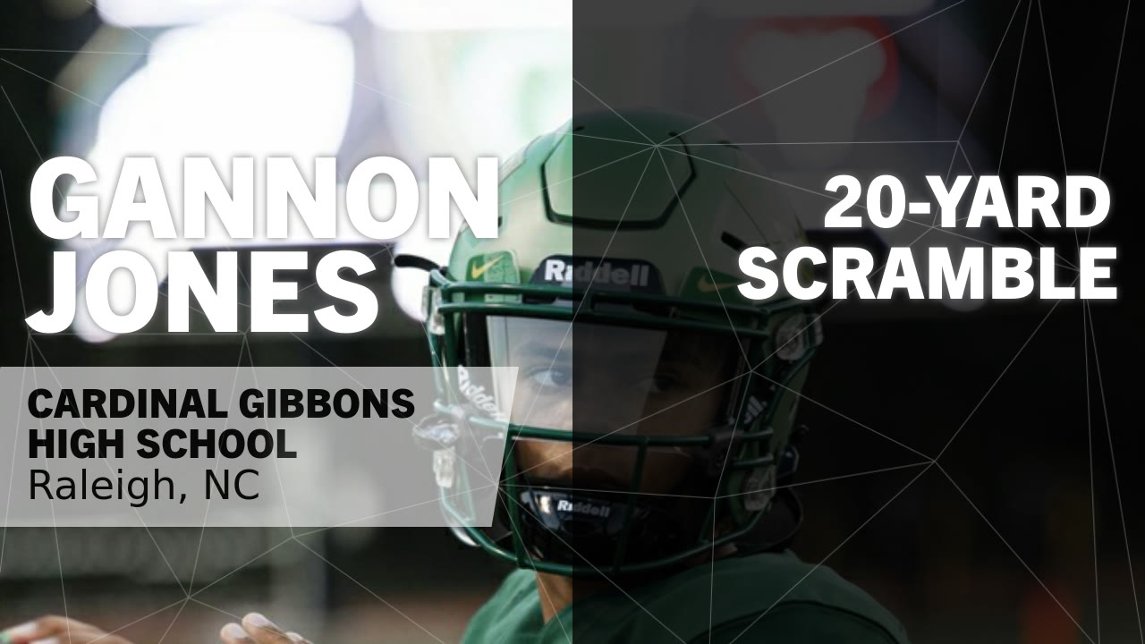 Gannon Jones - Cardinal Gibbons - 2025 Senior Season Highlights 