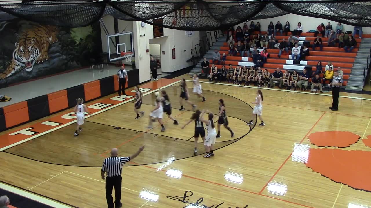 Lowellville High School Girls Basketball Callie Ford highlights Hudl