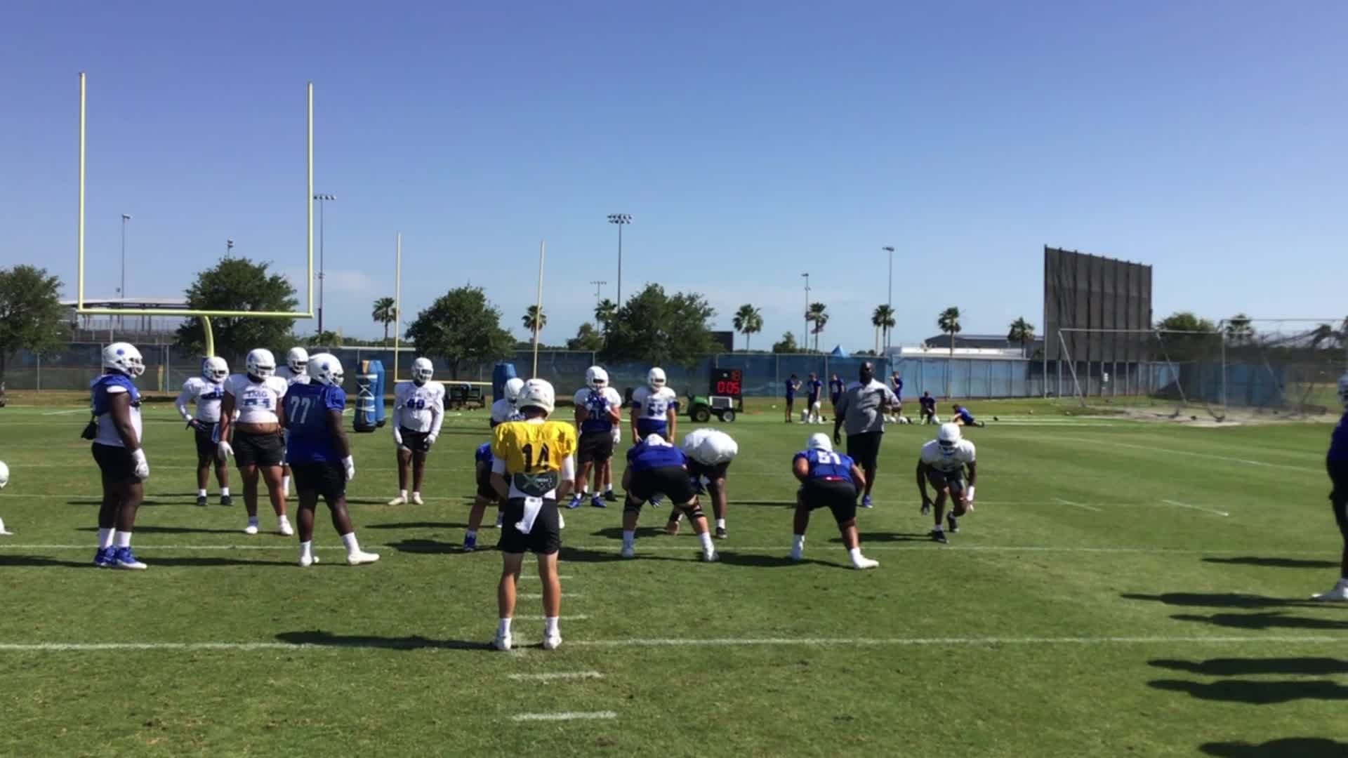 Spring Practice Jihaad Campbell highlights Hudl