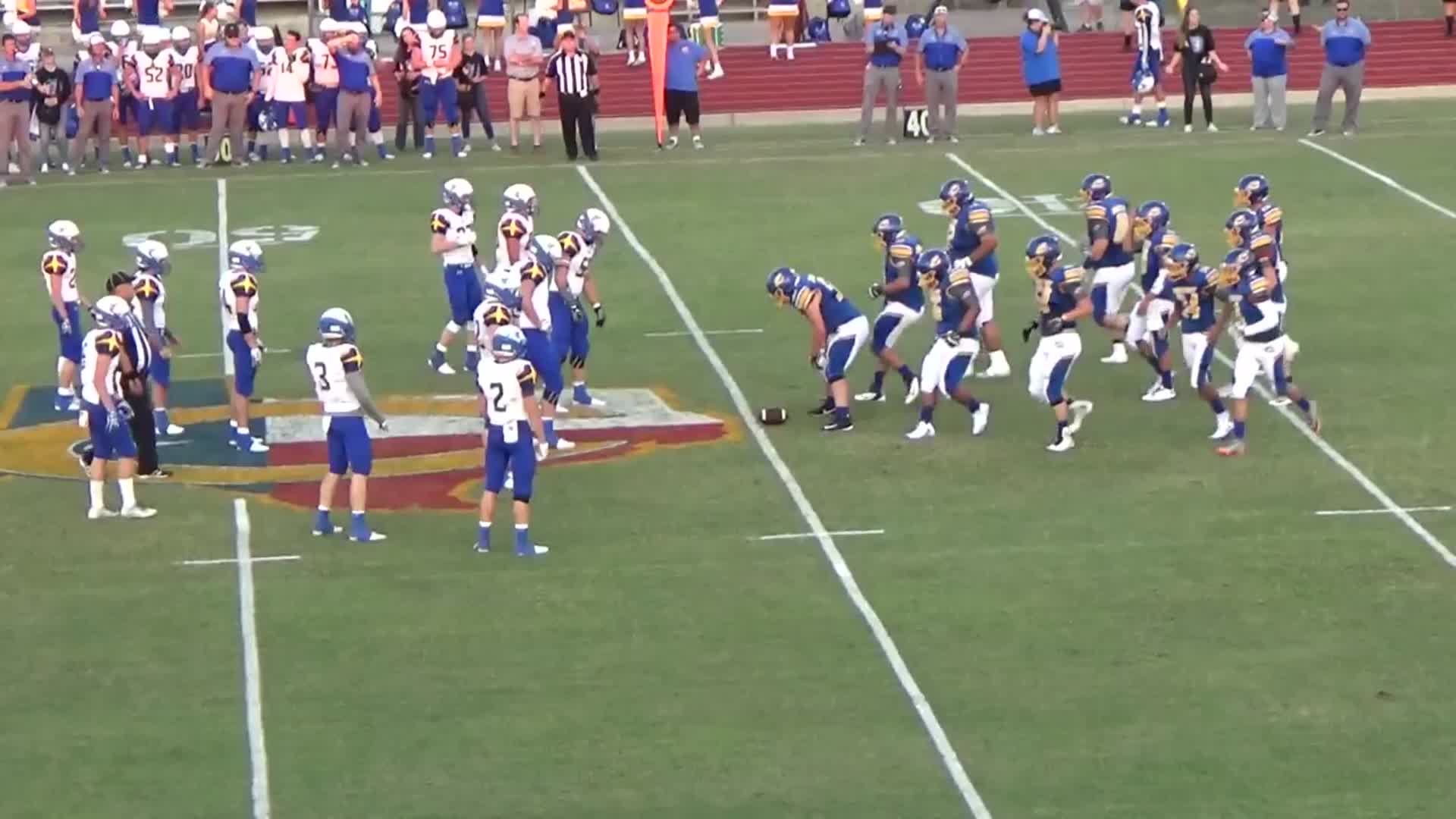 Lago Vista HS Football Video "Lago Vista football highlights Comfort