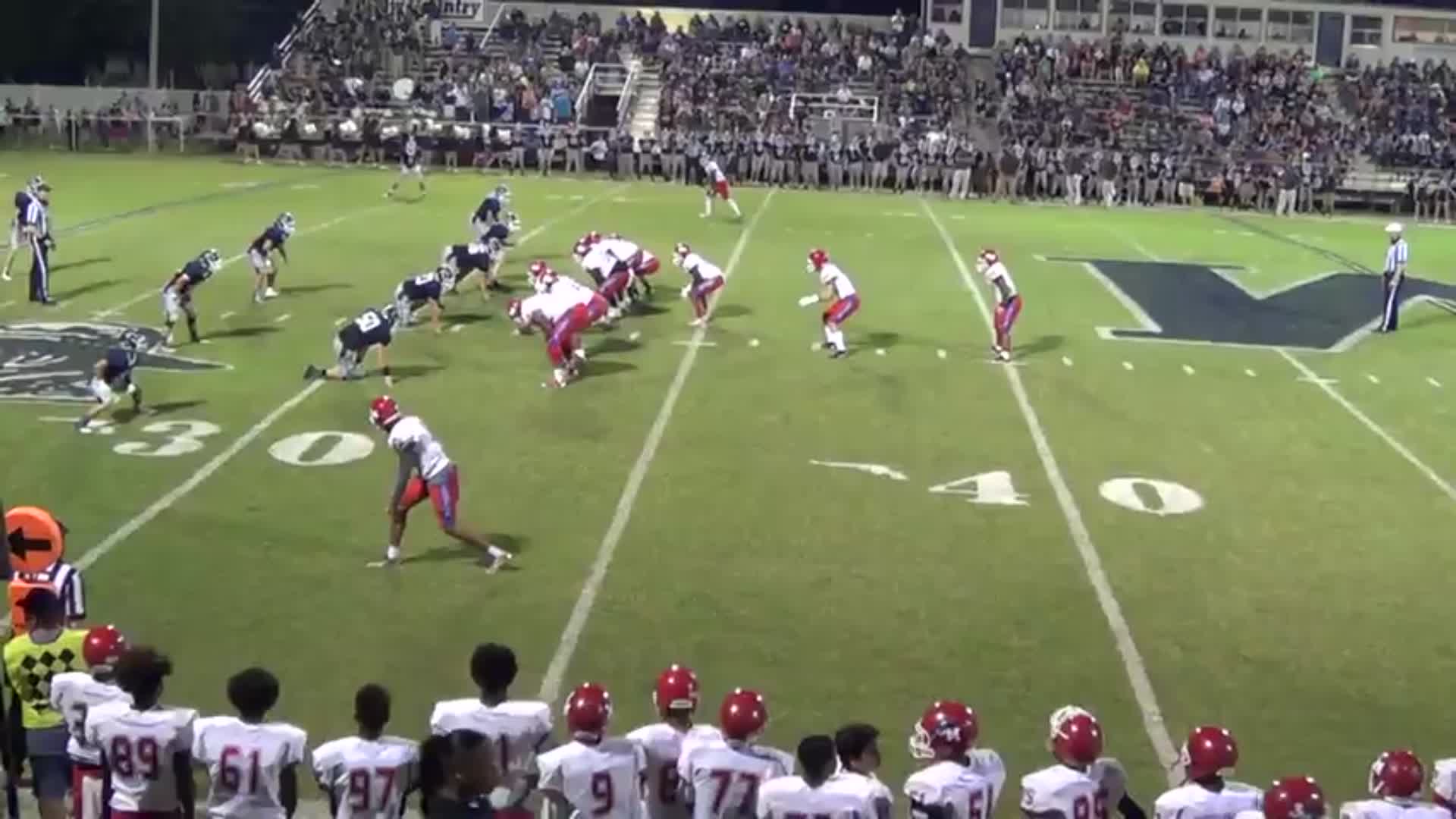 Marlow High School Nigel Brannon highlights Hudl