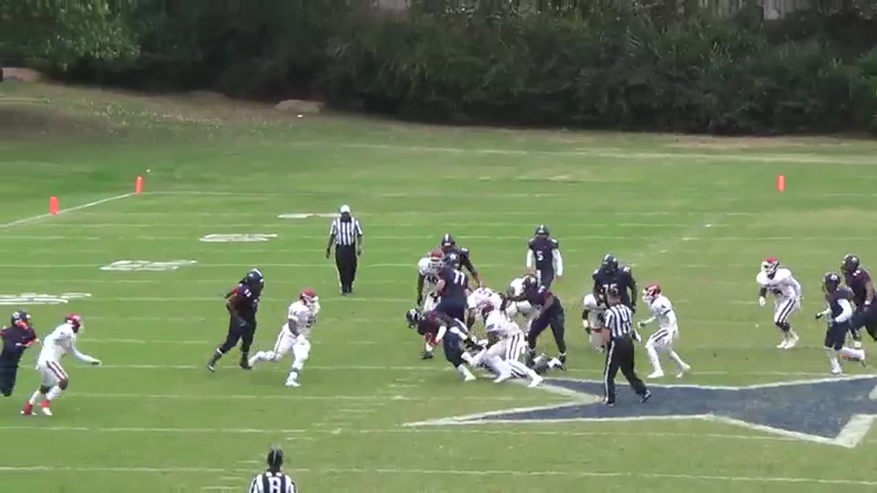 Justin Crawford S Lee County High Playing Football For Northwest